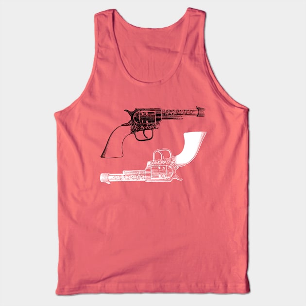 Six Gun Revolvers Tank Top by callingtomorrow